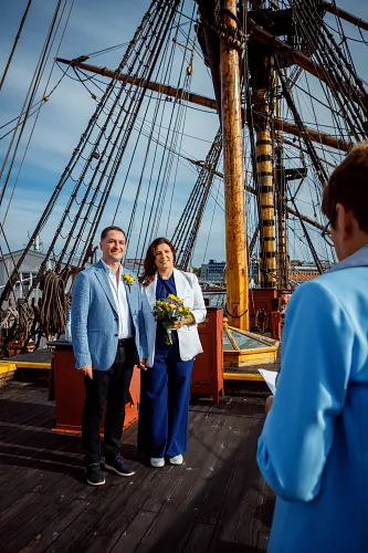 Darina and Paul — Aboard the Göteborg, photo 24