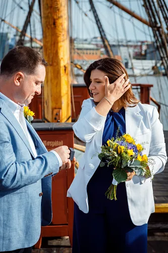 Darina and Paul — Aboard the Göteborg, photo 26