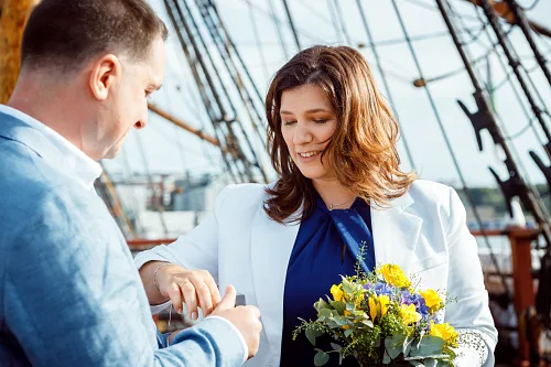 Darina and Paul — Aboard the Göteborg, photo 29
