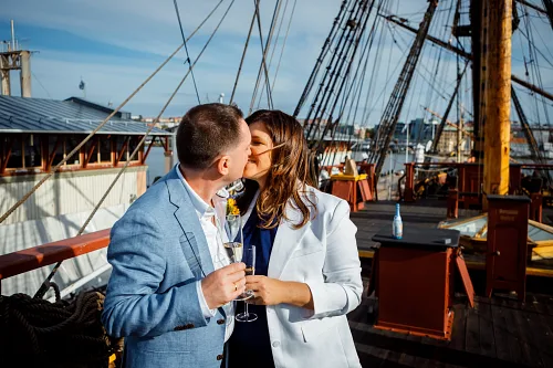 Darina and Paul — Aboard the Göteborg, photo 62