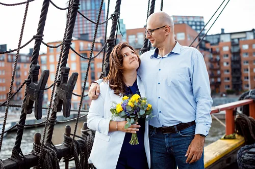 Darina and Paul — Aboard the Göteborg, photo 66