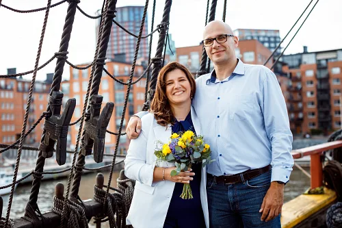Darina and Paul — Aboard the Göteborg, photo 67