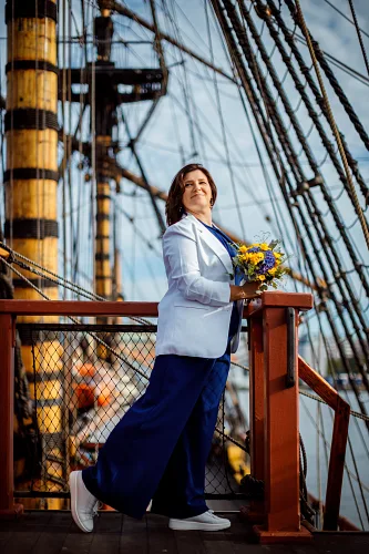 Darina and Paul — Aboard the Göteborg, photo 81
