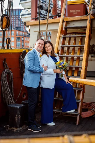 Darina and Paul — Aboard the Göteborg, photo 91