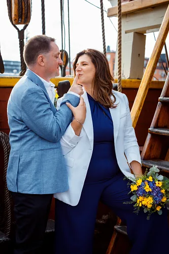 Darina and Paul — Aboard the Göteborg, photo 94