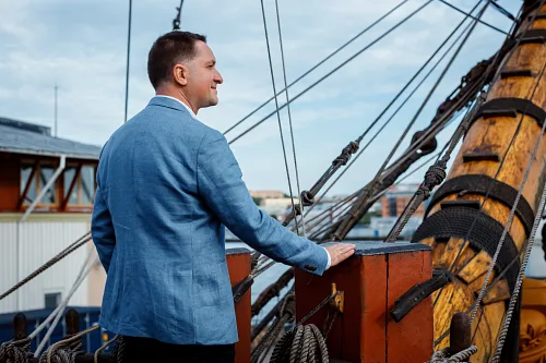 Darina and Paul — Aboard the Göteborg, photo 95