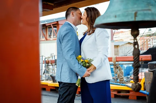 Darina and Paul — Aboard the Göteborg, photo 101