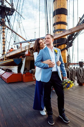 Darina and Paul — Aboard the Göteborg, photo 105