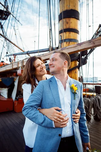 Darina and Paul — Aboard the Göteborg, photo 106