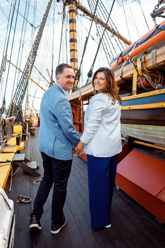 Darina and Paul — Aboard the Göteborg, photo 107